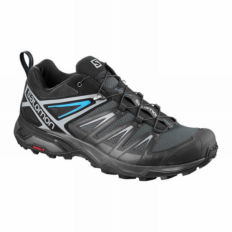 SALOMON X ULTRA 3 Philippines - Men's Hiking Shoes - Black | 460187-BRL